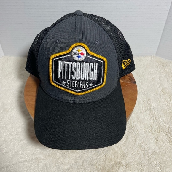 New Era Pittsburgh Steelers Black and Gray Cap - Picture 1 of 7